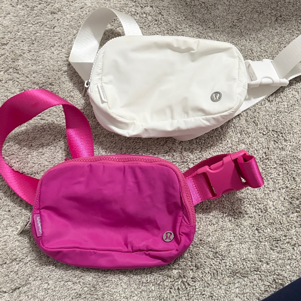 Lululemon White Belt Bag